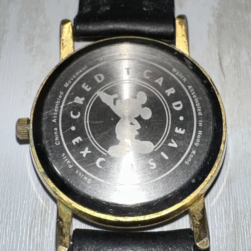 MINNIE & MICKEY MOUSE, Credit Card Giveaway, 3D‎ Snow, Unisex WATCH